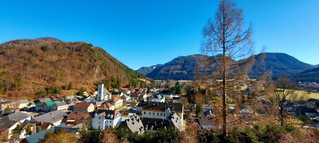 Ferienwohnung Bergspass Gaming Zewnętrze zdjęcie