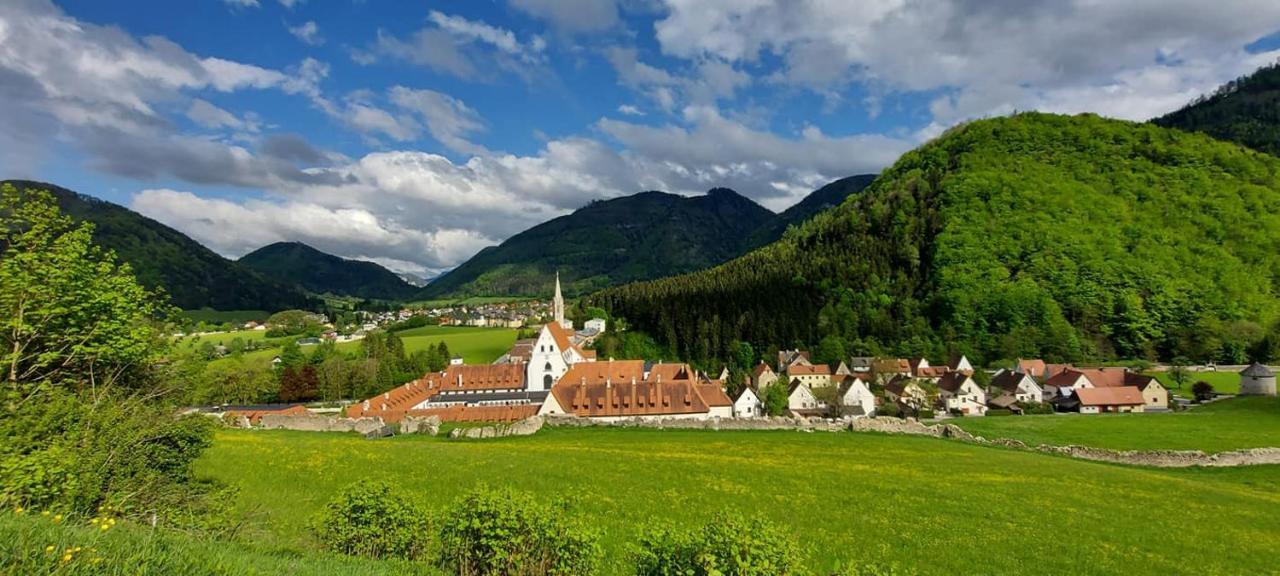 Ferienwohnung Bergspass Gaming Zewnętrze zdjęcie
